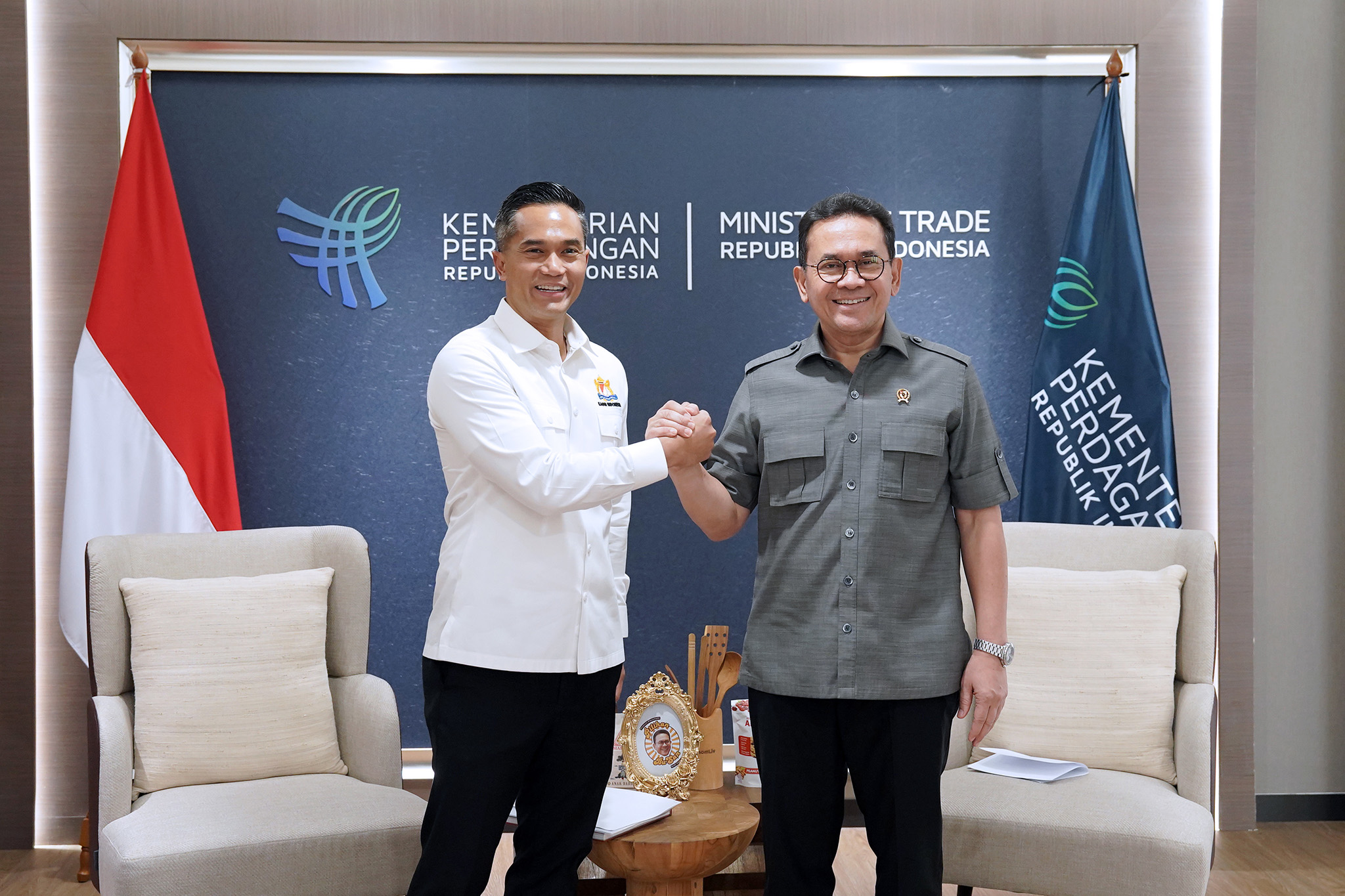 Pertemuan Mendag dengan Ketua Umum Kadin Indonesia