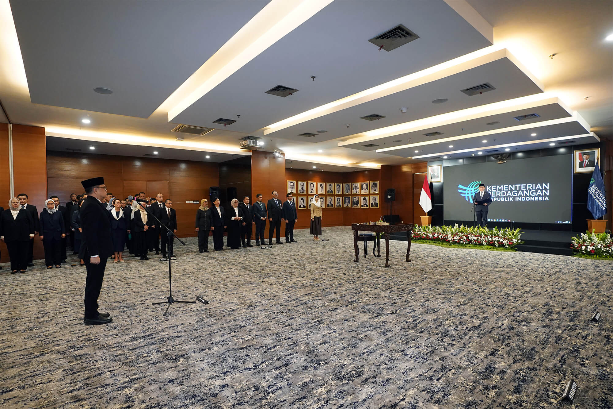 Pelantikan dan Pengambilan Sumpah Jabatan Pejabat Tinggi Madya di Lingkungan Kemendag
