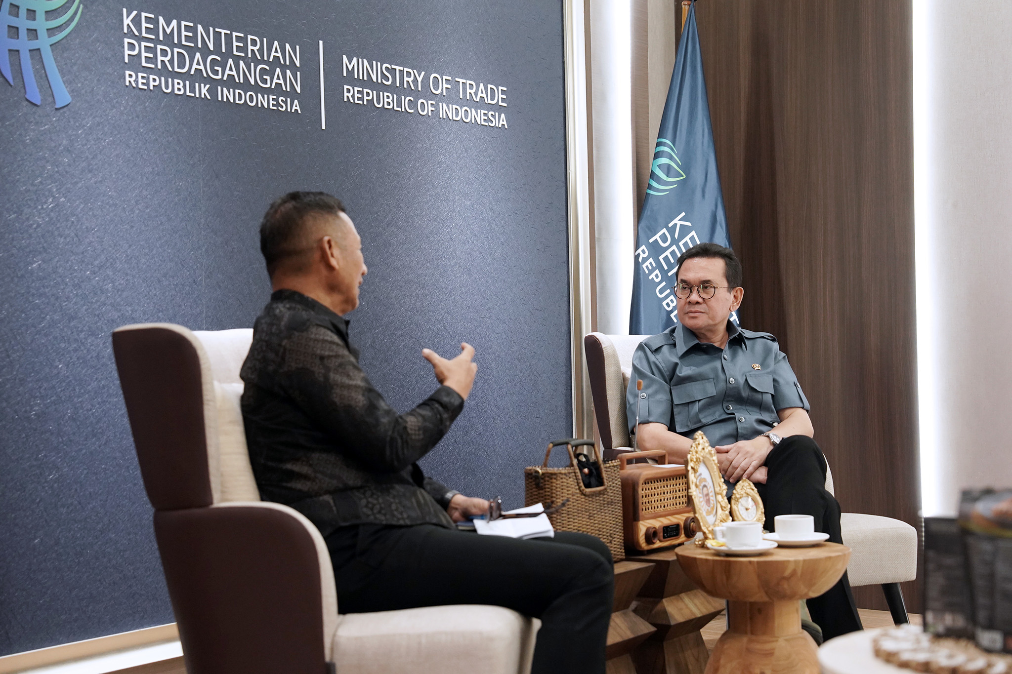 Mendag Menerima Audiensi Asosiasi Pertambangan Batubara Indonesia