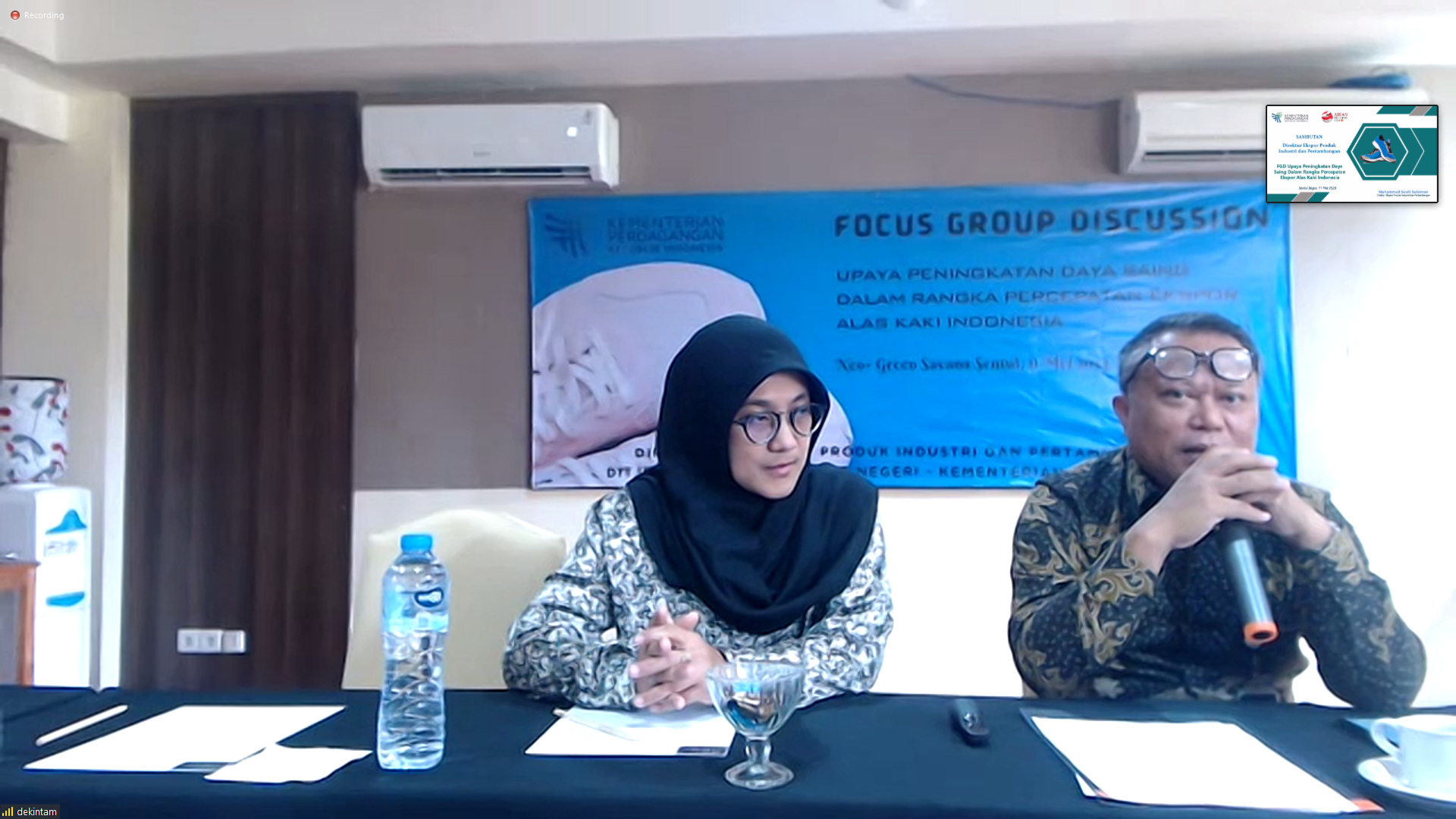 FGD Percepatan Ekspor Produk Alas Kaki Indonesia