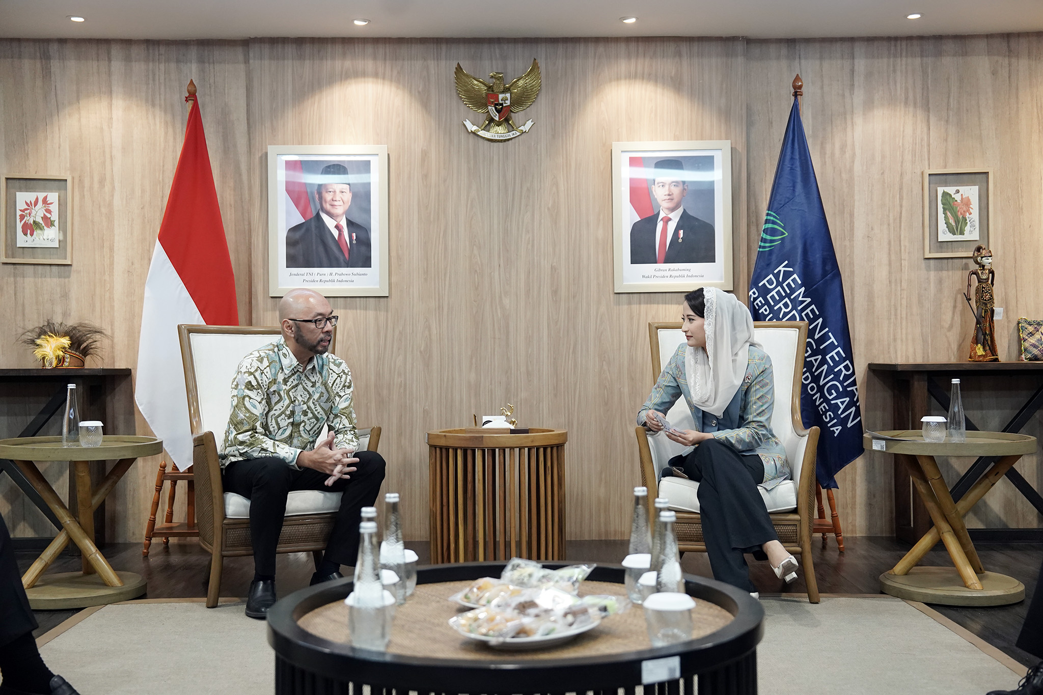 Wamendag Menerima Audiensi PT Sucofindo dan PT Surveyor Indonesia