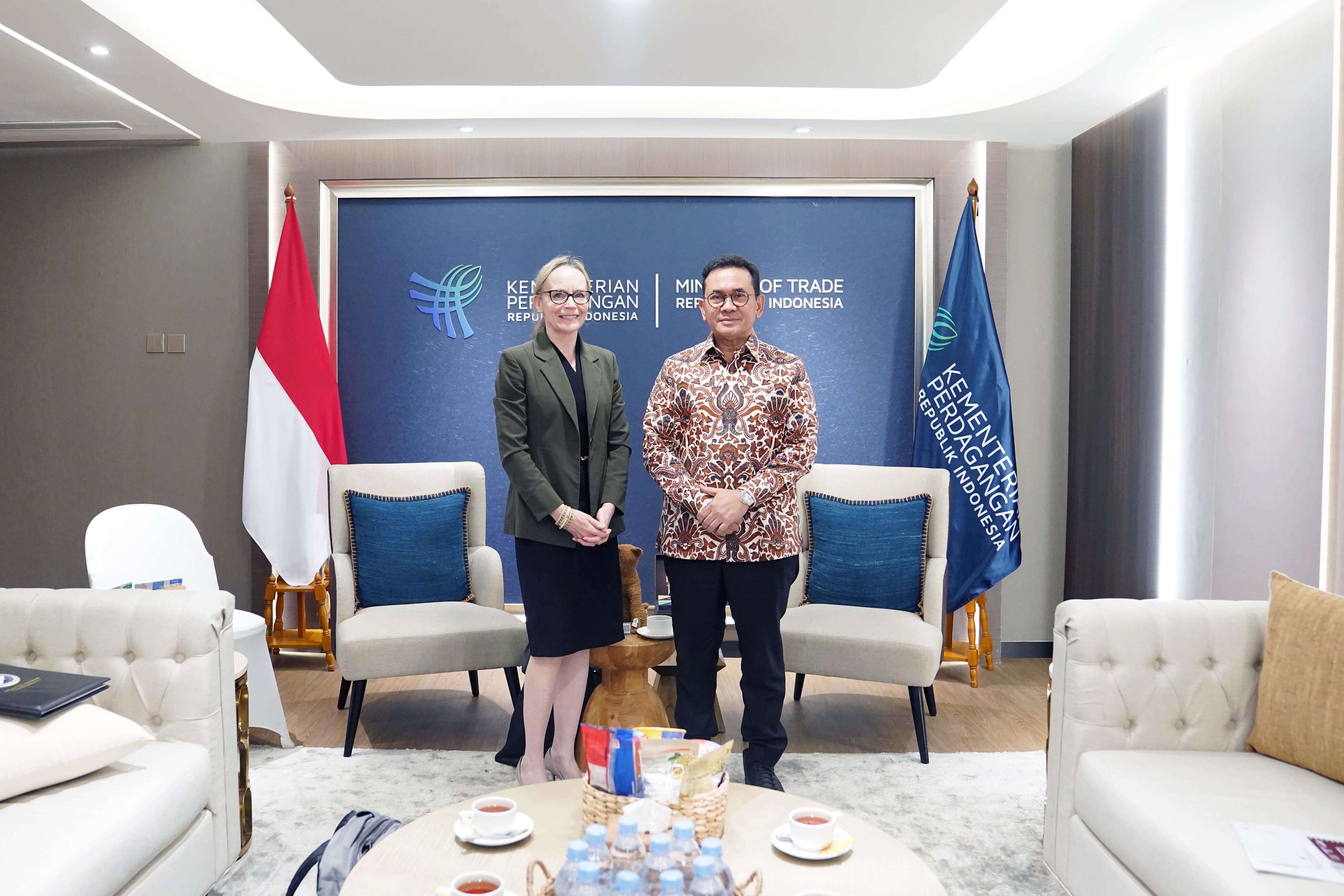 Mendag RI Menerima Kunjungan Chief Agricultural Negotiator USTR