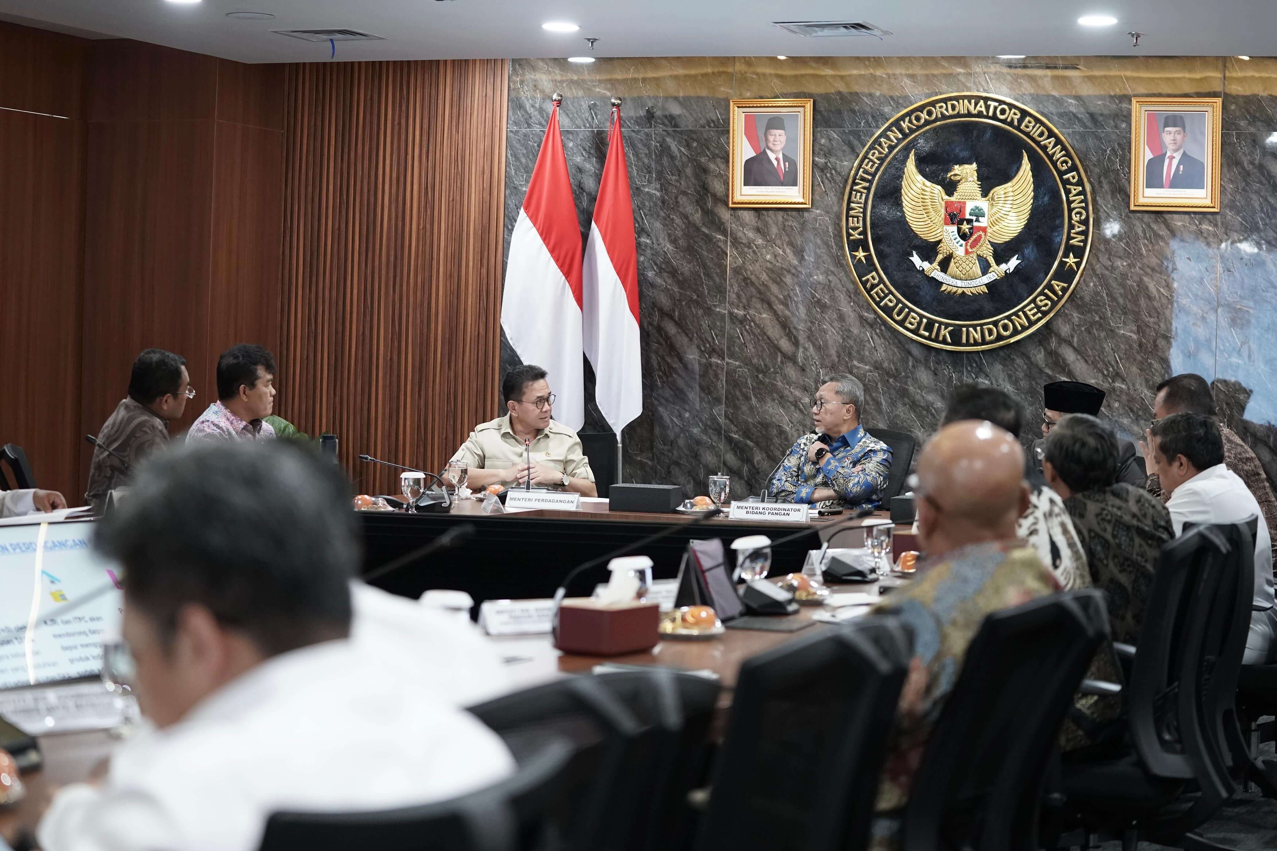 Mendag Menghadiri Rapat Koordinasi Terbatas Bidang Pangan