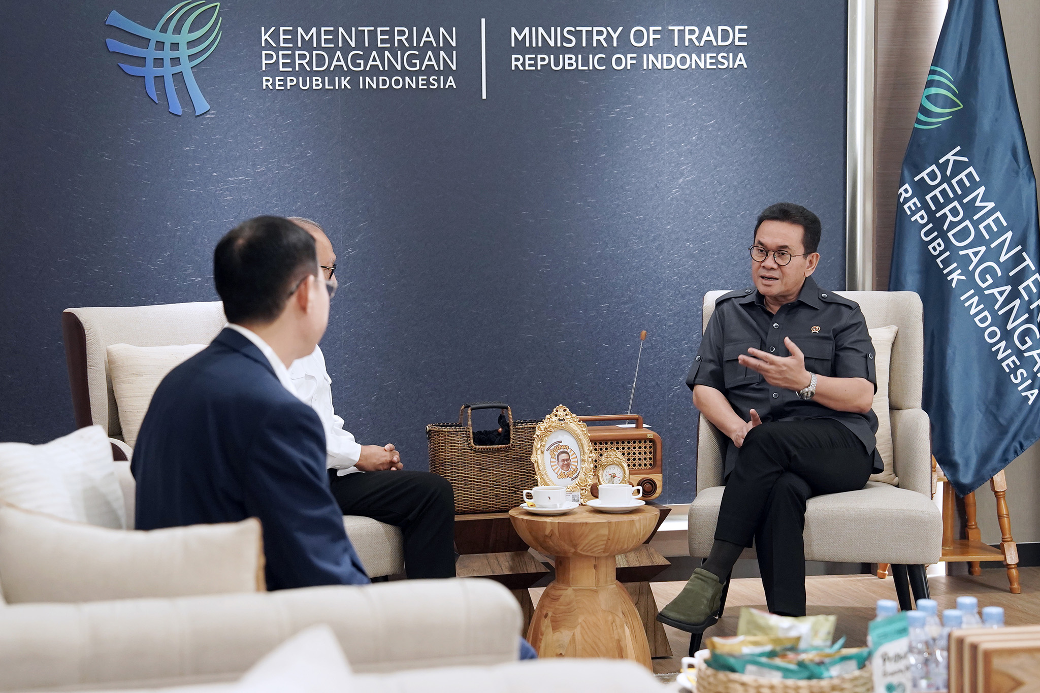 Mendag Menerima Audiensi President Director PT Indonesia BTR New Energy Material