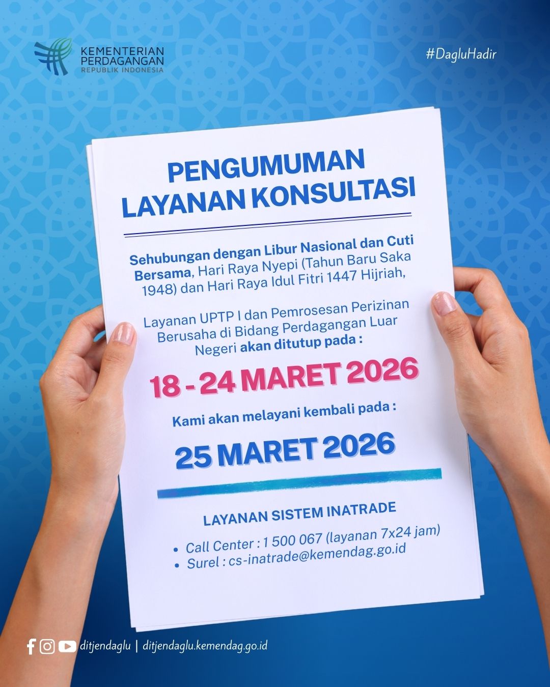 Pengumuman Libur Lebaran 2026